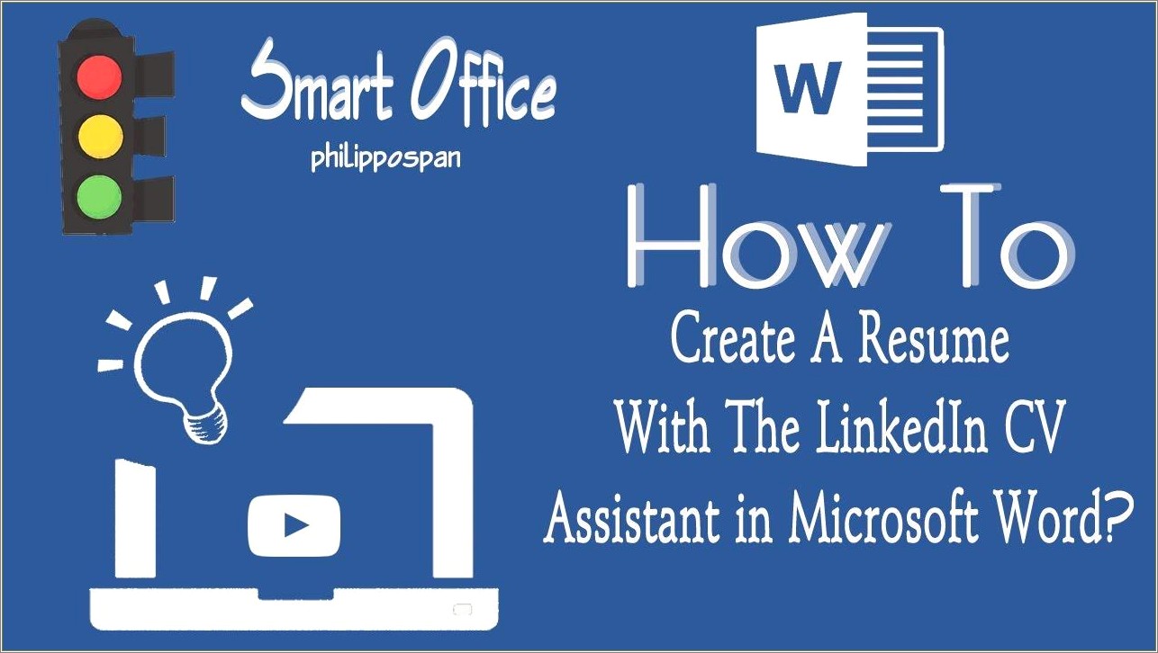 Using Resume Assistant In Microsoft Word