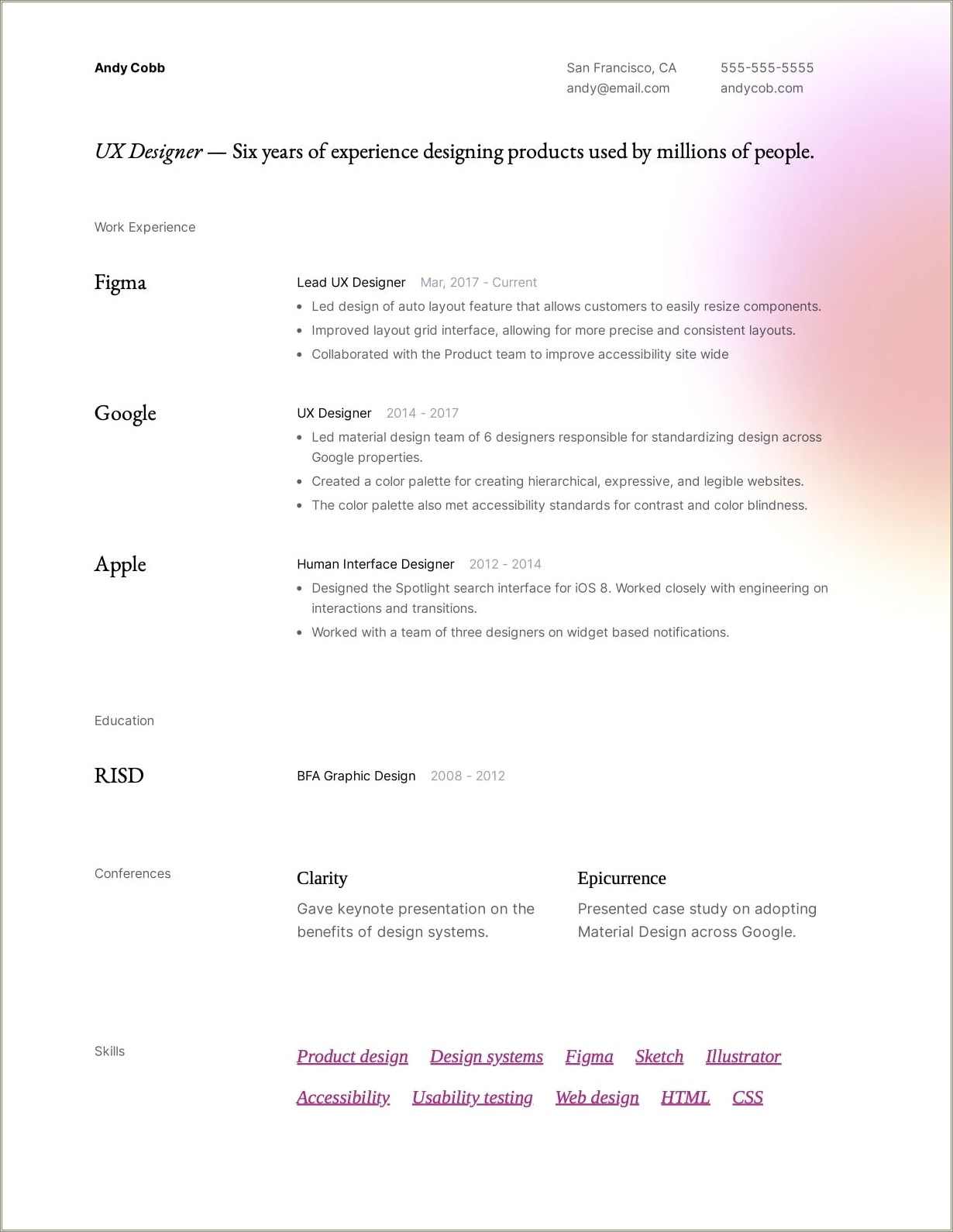 Ux Researcher Job Description For Resume