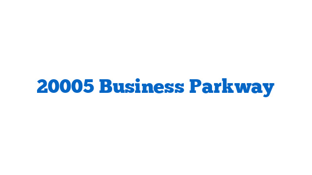 20005 Business Parkway