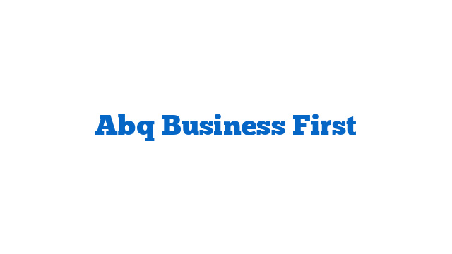 Abq Business First