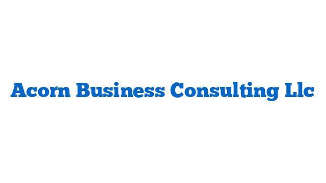 Acorn Business Consulting Llc