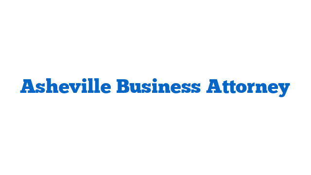 Asheville Business Attorney