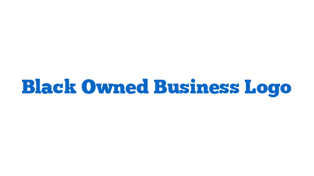 Black Owned Business Logo