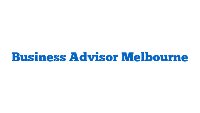 Business Advisor Melbourne