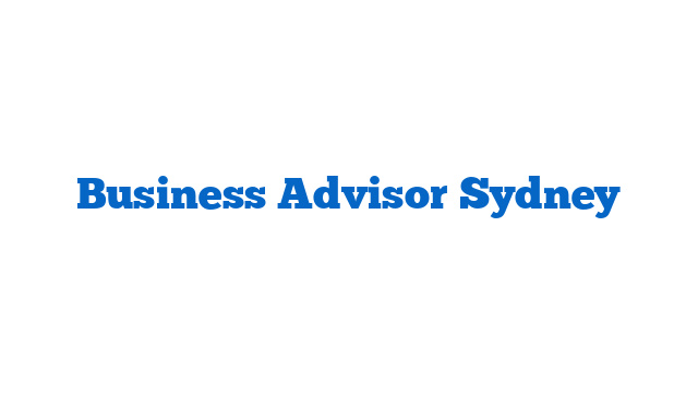 Business Advisor Sydney