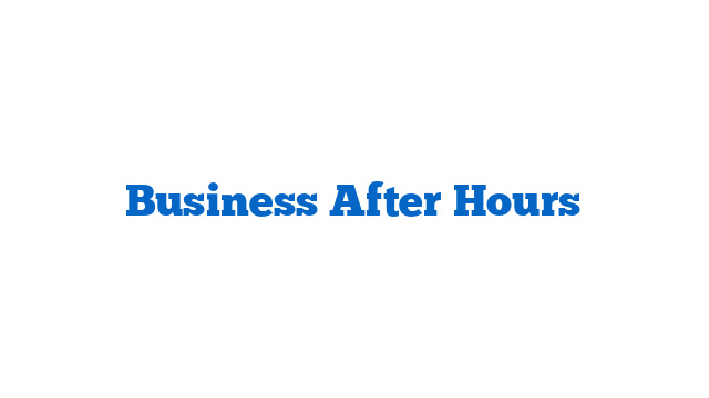 Business After Hours