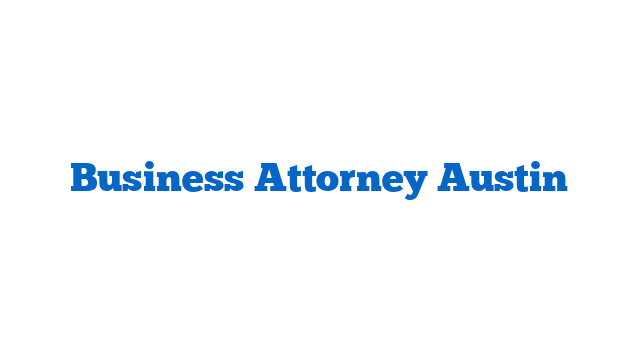 Business Attorney Austin