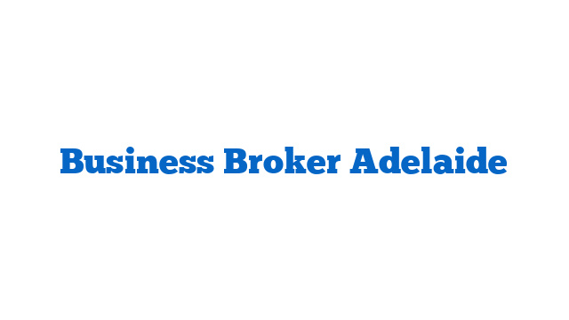 Business Broker Adelaide