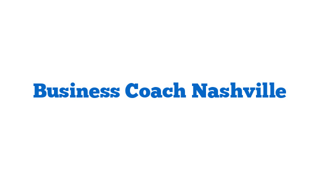 Business Coach Nashville