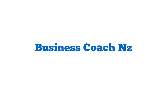 Business Coach Nz