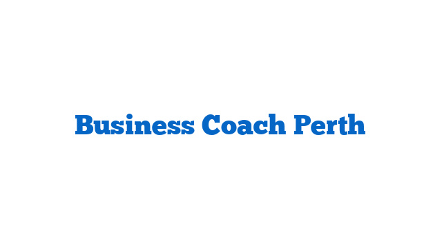 Business Coach Perth