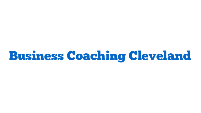 Business Coaching Cleveland