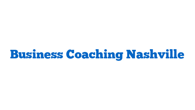 Business Coaching Nashville