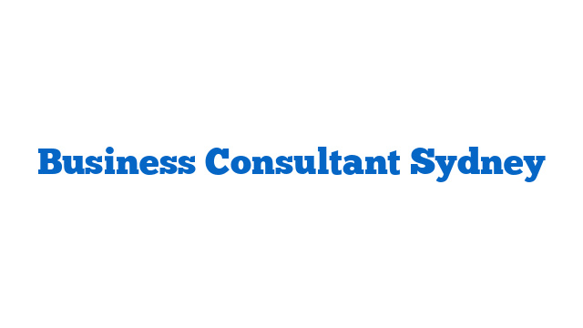 Business Consultant Sydney