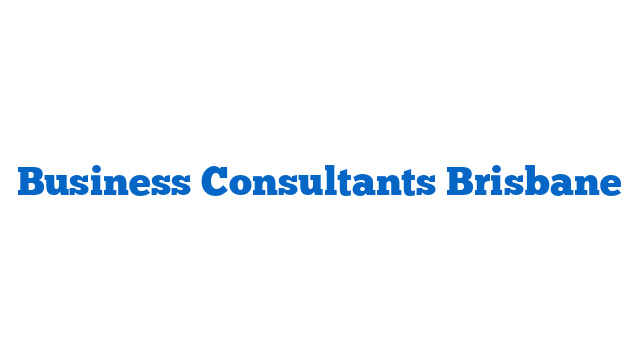 Business Consultants Brisbane