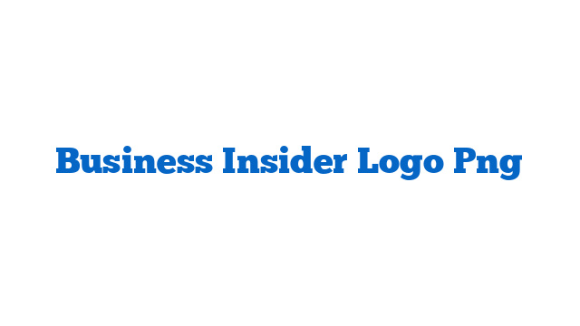 Business Insider Logo Png