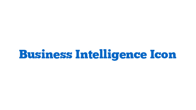 Business Intelligence Icon