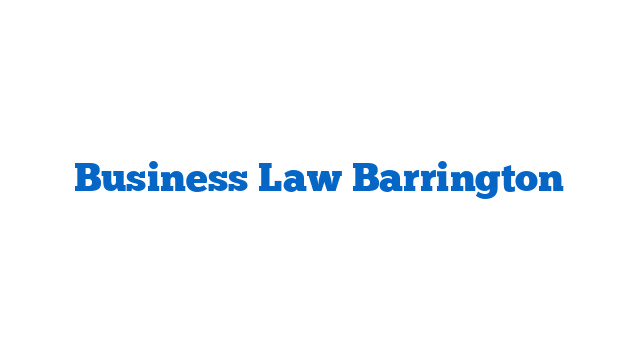 Business Law Barrington