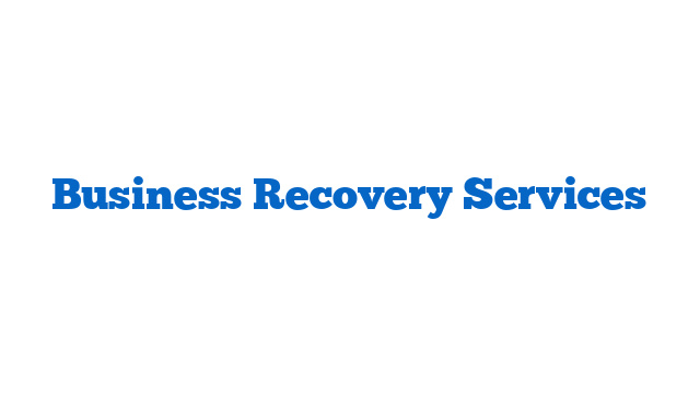 Business Recovery Services