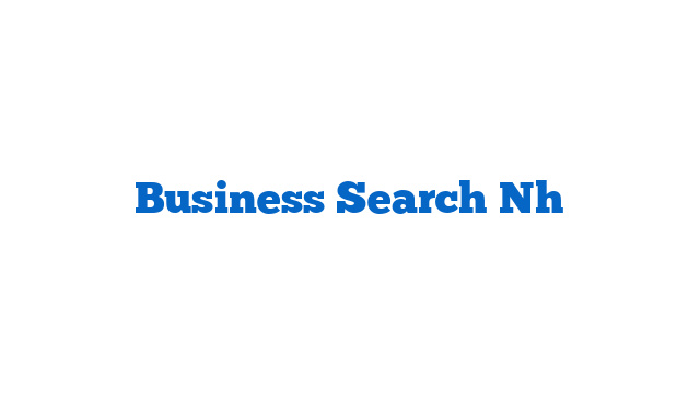 Business Search Nh