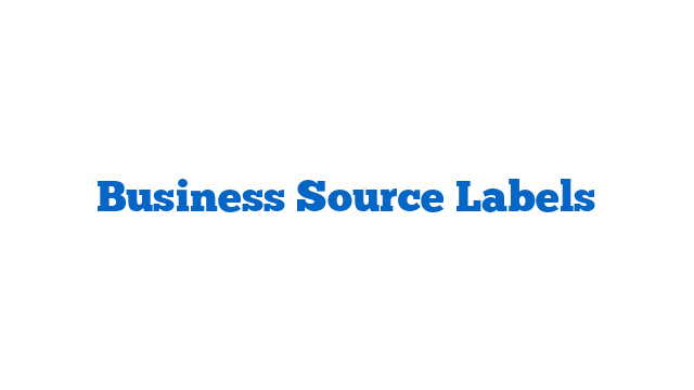 Business Source Labels