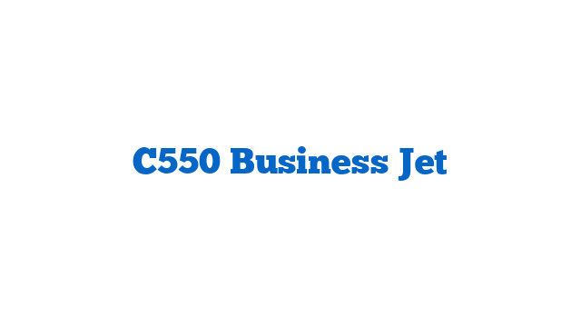 C550 Business Jet