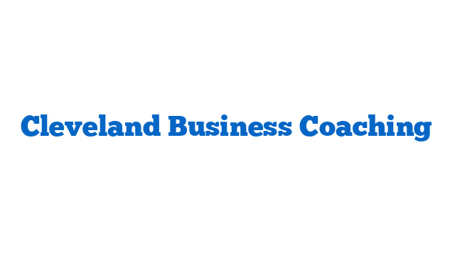 Cleveland Business Coaching