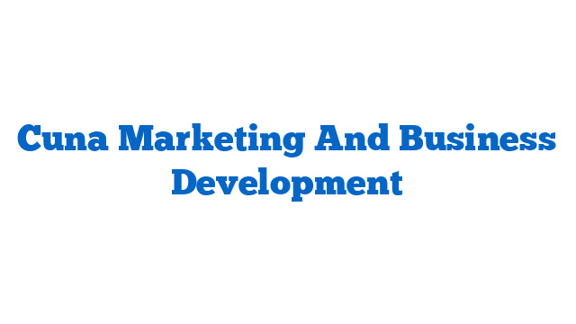 Cuna Marketing And Business Development