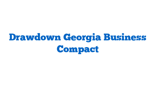 Drawdown Georgia Business Compact