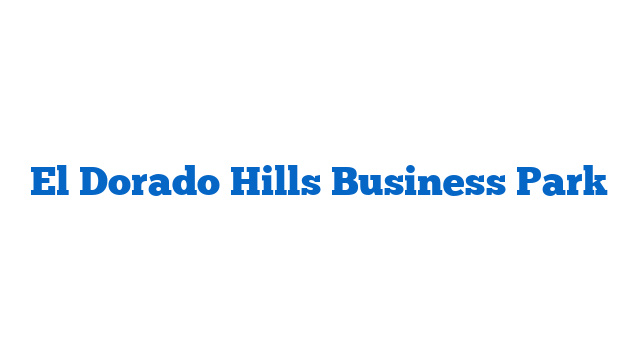 El Dorado Hills Business Park