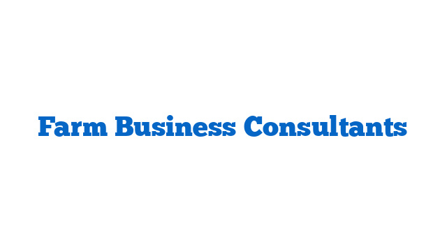 Farm Business Consultants