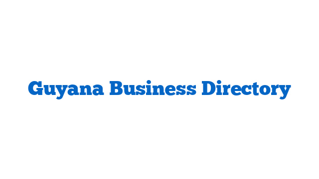 Guyana Business Directory