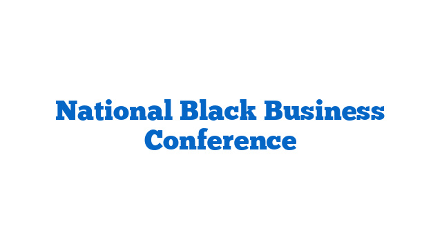 National Black Business Conference