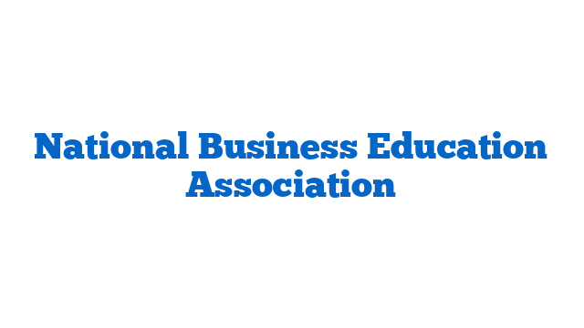 National Business Education Association