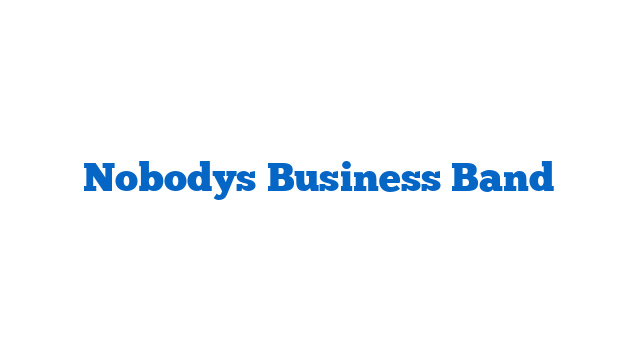 Nobodys Business Band