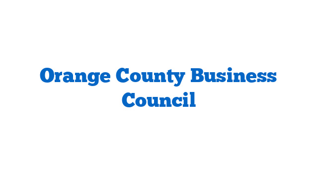 Orange County Business Council