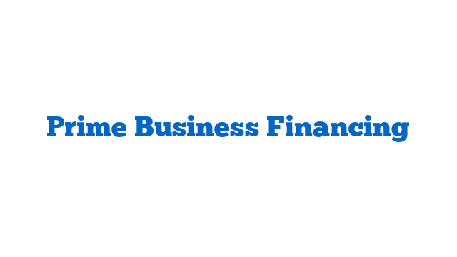 Prime Business Financing