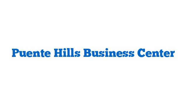 Puente Hills Business Center