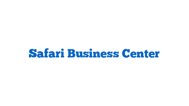 Safari Business Center