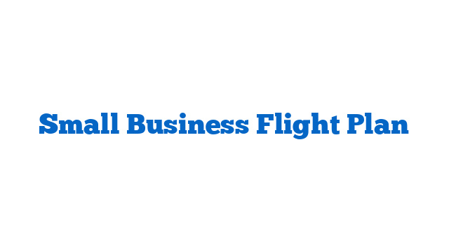 Small Business Flight Plan