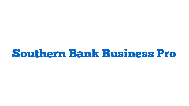 Southern Bank Business Pro