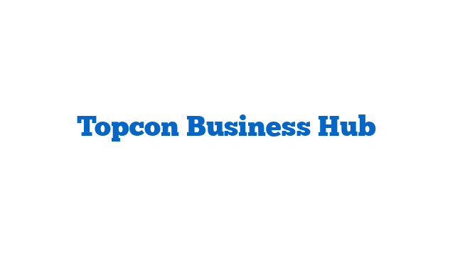 Topcon Business Hub