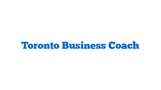 Toronto Business Coach