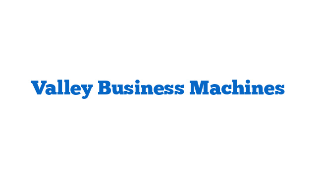 Valley Business Machines