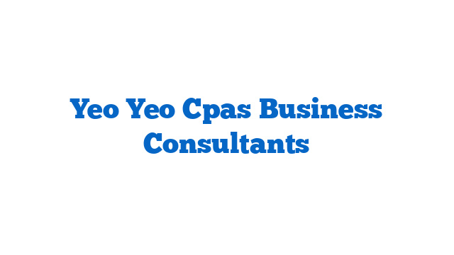 Yeo  Yeo Cpas  Business Consultants